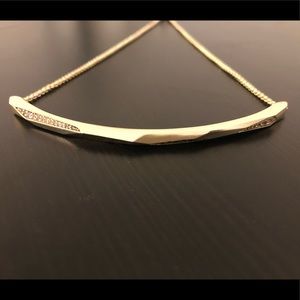 Kendra Scott Graham Adjustable Smile Bar Necklace